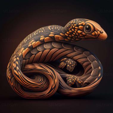 3D model Neophyllaphis araucariae (STL)